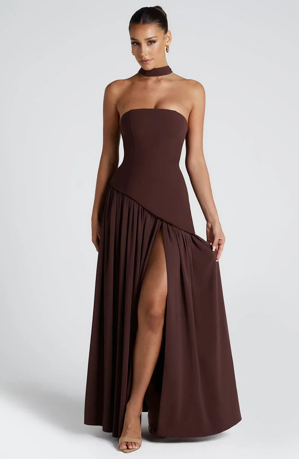 Damska Elegancka Balowa Sukienka | Maxi