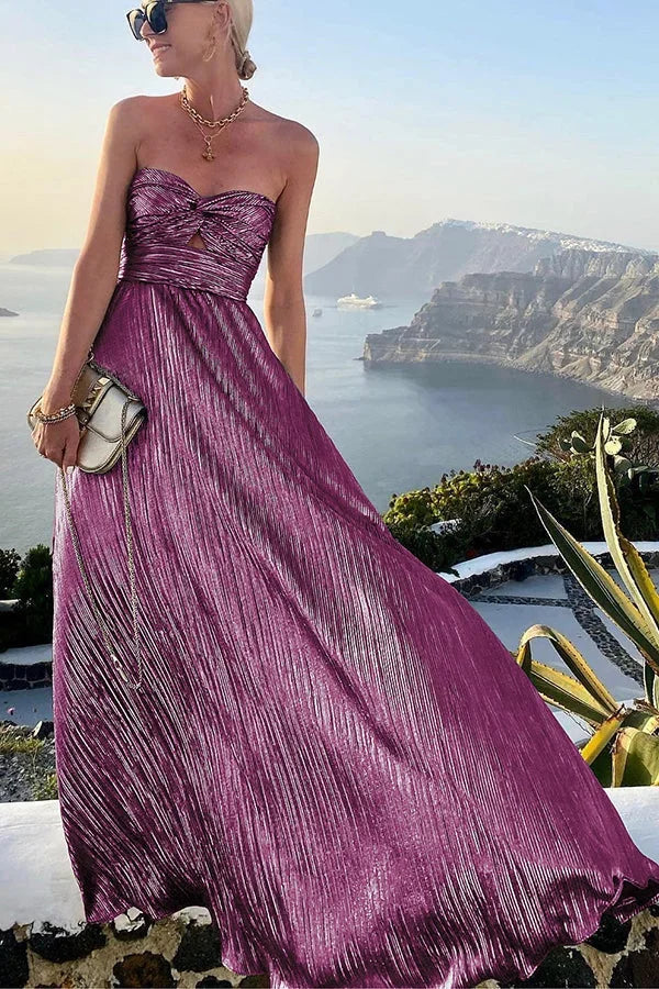 Damska Elegancka Wieczorowa Sukienka | Maxi