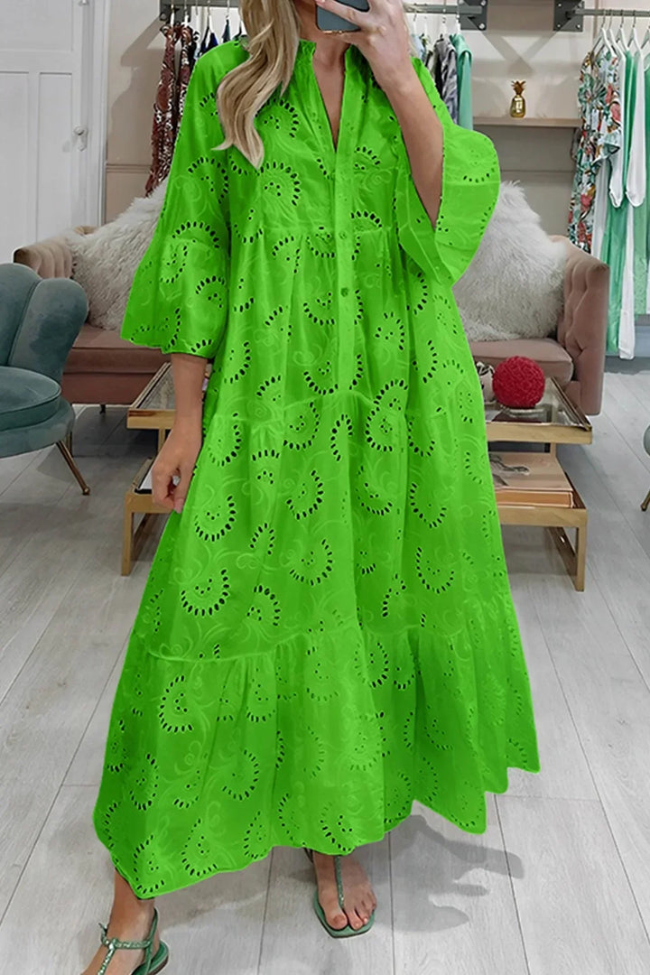 Damska Letnia Casual Sukienka | Maxi
