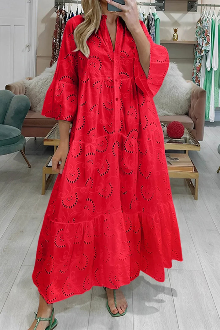 Damska Letnia Casual Sukienka | Maxi