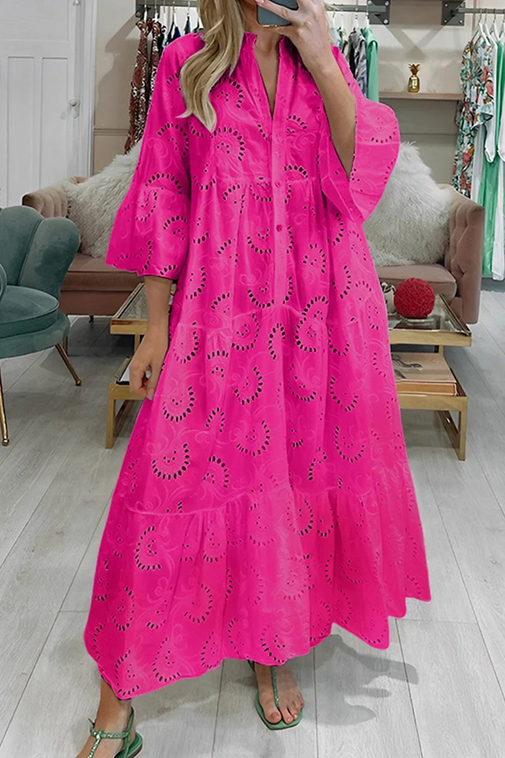 Damska Letnia Casual Sukienka | Maxi