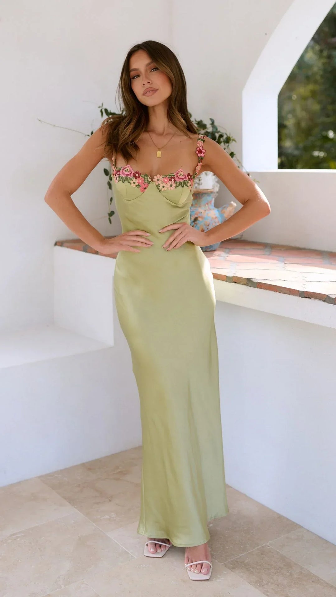 Damska Elegancka Letnia Sukienka | Maxi
