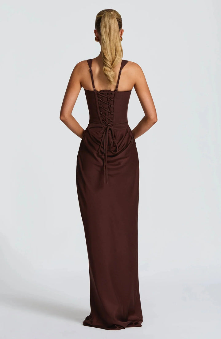 Damska Elegancka Wieczorowa Sukienka | Maxi