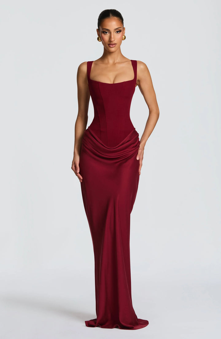 Damska Elegancka Wieczorowa Sukienka | Maxi